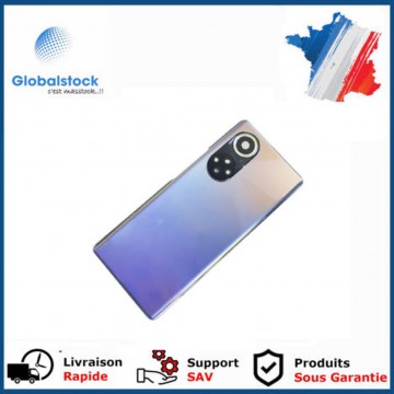 Vitre arrière ( Cache batterie) avec lentille + adhésive pour Huawei nova 9 Violet