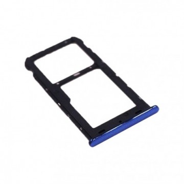 Tiroir SIM + SD pour Honor 6C Pro Bleu