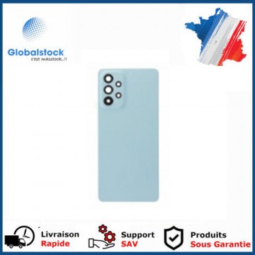 Vitre arrière ( Cache batterie) avec lentille+adhésive pour Samsung Galaxy A73 5G Vert