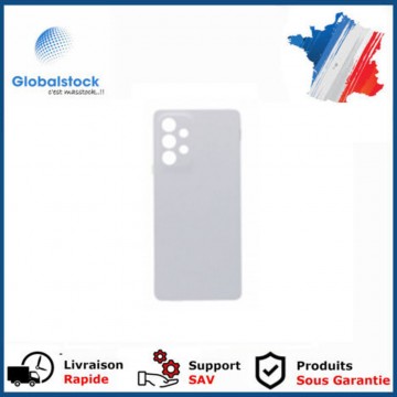 Vitre arrière ( Cache batterie) avec adhésive pour Samsung Galaxy A73 5G Blanc