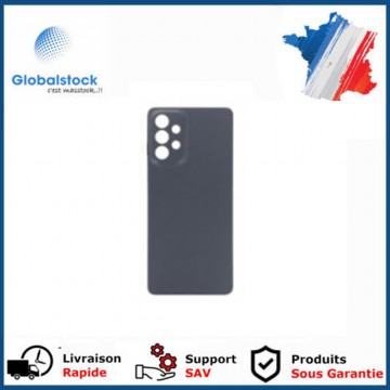 Vitre arrière ( Cache batterie) avec adhésive pour Samsung Galaxy A73 5G Gris