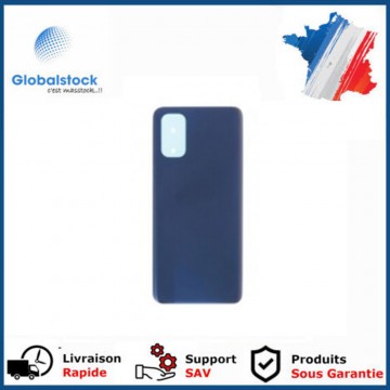 Vitre arrière ( Cache batterie) avec adhésive pour Realme 7 Pro Bleu
