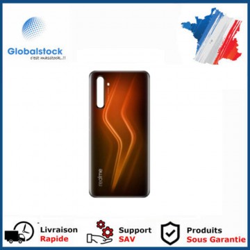 Vitre arrière ( Cache batterie) avec adhésive pour Realme 6 Pro Or/Gold