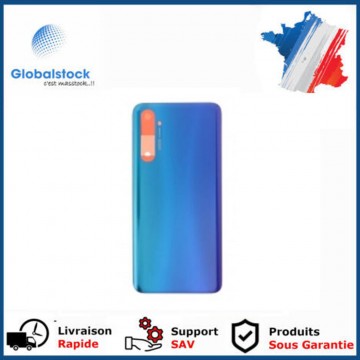 Vitre arrière ( Cache batterie) avec adhésive pour Realme X2 Bleu