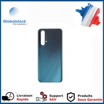 Vitre arrière ( Cache batterie) + adhésive pour Realme X3/X3 SuperZoom Bleu