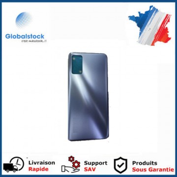 Vitre arrière ( Cache batterie) avec adhésive pour Realme V15 5G Argent