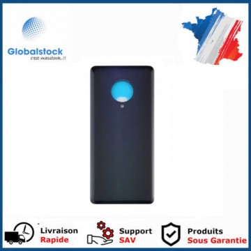 Vitre arrière (cache batterie) avec Adhésif pour Vivo NEX 3 4G Noir + Logo