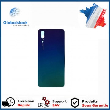 Vitre arrière (cache batterie) avec Adhésif pour Huawei P20 Aurora + Logo