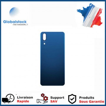 Vitre arrière ( Cache batterie) avec adhésive pour Huawei P20 Bleu