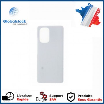 Vitre arrière ( Cache batterie) avec adhésive pour Xiaomi Mi 11i Blanc