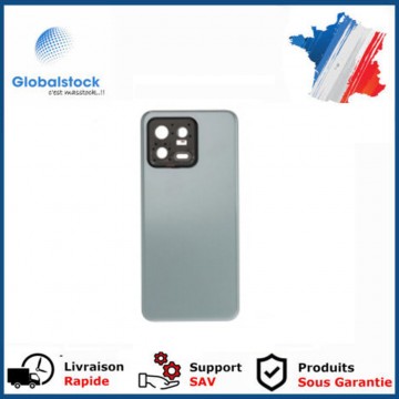Vitre arrière avec Adhésif + Lentille camera pour Xiaomi 13 Vert