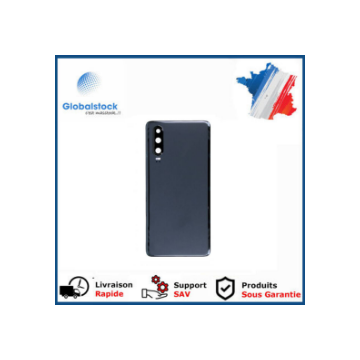Vitre Arrière (Cache Batterie) avec Lentille pour Huawei P30 - Noir