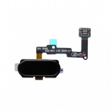 Nappe Bouton home pour Samsung Galaxy J3 2017 (J330F) Noir