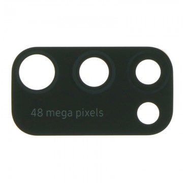 Lentille de caméra arrière pour Samsung Galaxy M21 noir
