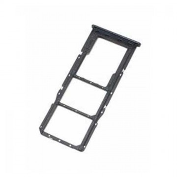 Tiroir de Carte SIM pour Samsung Galaxy A21s (Version Simple) - Noir