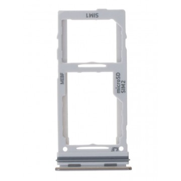 Tiroir sim pour Samsung Galaxy M52 5G M526 carte Blanc