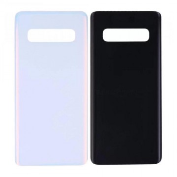 Vitre arrière pour Samsung Galaxy S10 G973F Blanc