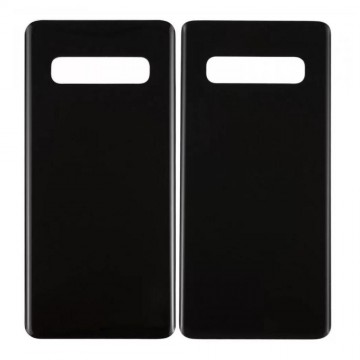 Vitre arrière pour Samsung Galaxy S10 G973F noir