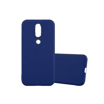 Vitre arrière pour Nokia 6.1 Plus (Nokia X6) Bleu