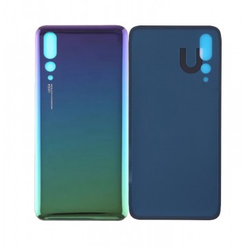 Vitre arrière ( Cache batterie) avec adhésive pour Huawei P20 Pro Aurora