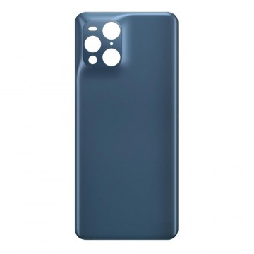 Vitre arrière pour Oppo Find X3 Pro CPH2173 Find X3 Bleu