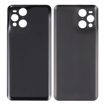 Vitre arrière pour Oppo Find X3 Pro CPH2173 Find X3 Noir