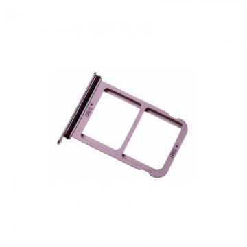 Tiroir Dual Sim Double Nano Sim / SD Carte Mémoire pour HUAWEI P20 Lite GOLD Rose