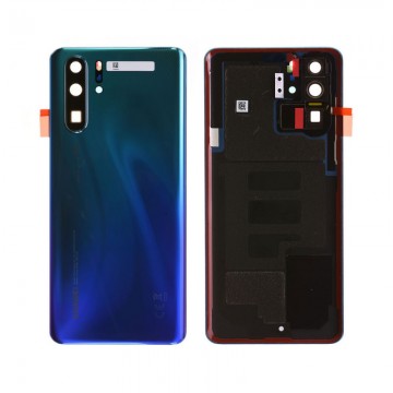 Vitre arrière pour Huawei P30 Pro Dary Bleu avec lentille caméra