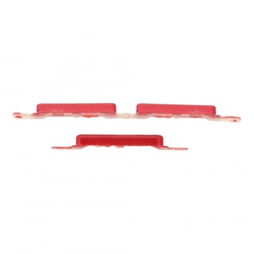 Bouton Volume Power pour Samsung Galaxy A10s (2pcs) Rouge