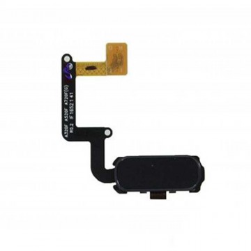 Nappe Bouton Home pour Samsung Galaxy A3 2015 Noir