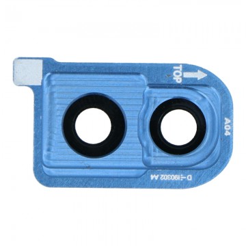 Lentille Caméra Arrière pour Samsung Galaxy A40 Bleu Avec Châssis