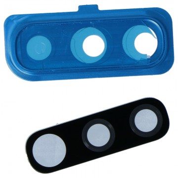 Lentille Caméra Arrière pour Samsung Galaxy A50 - Bleu Sans Châssis