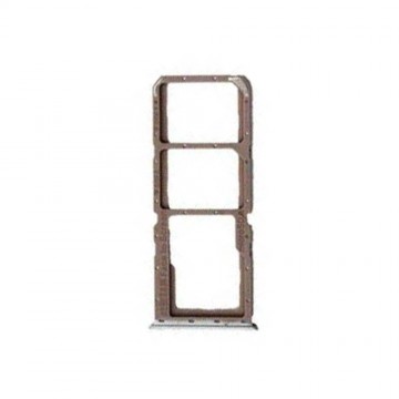 Tiroir Double Sim pour Oppo A52 Blanc