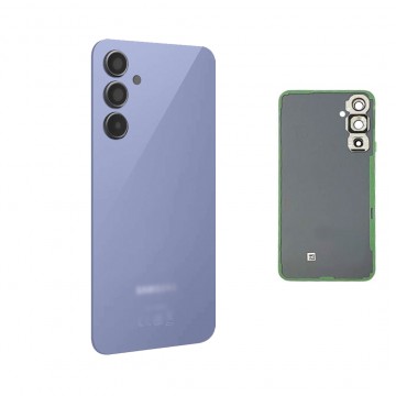 Vitre arrière pour Samsung Galaxy A54 5G Violet avec lentille caméra