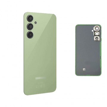 Vitre arrière pour Samsung Galaxy A54 5G Vert avec lentille caméra
