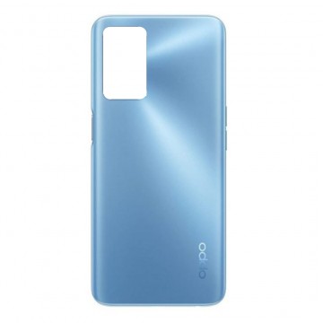 Vitre arrière (cache batterie) pour Oppo A16 Bleu