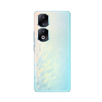 Vitre arrière pour Honor 90 Pro 5G Bleu avec lentille caméra