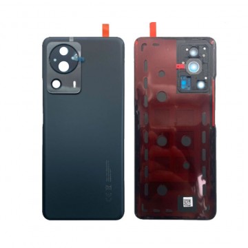 Vitre arrière pour Xiaomi 13 lite Noir avec lentille caméra