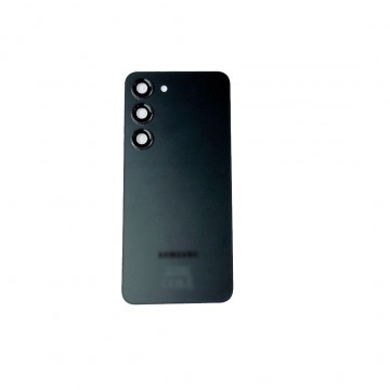 Vitre arrière pour Samsung Galaxy S23 Noir avec lentille caméra