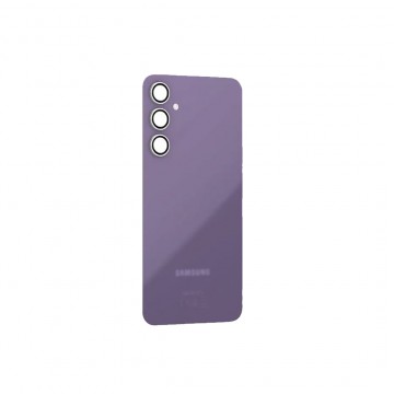 Vitre arrière pour Samsung Galaxy S23 FE Violet avec lentille caméra