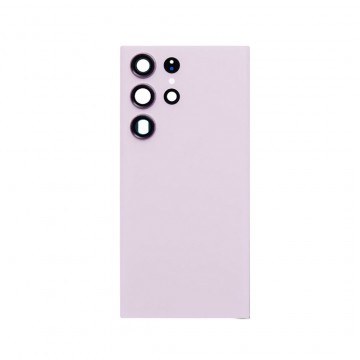 Vitre Arrière Couvercle Batterie Remplacement avec Lentille de Caméra pour Samsung Galaxy S23 Ultra Lanvander
