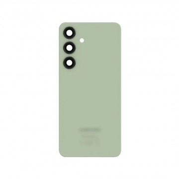 Vitre arrière pour Samsung Galaxy S24 Plus (S921B) Vert avec lentille caméra