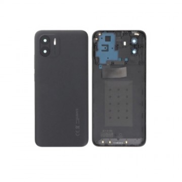 Vitre arrière pour Xiaomi Redmi A1 Redmi A2 Noir avec lentille caméra