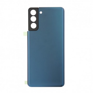 Vitre arrière (Cache batterie)  pour Samsung Galaxy S21 Bleu