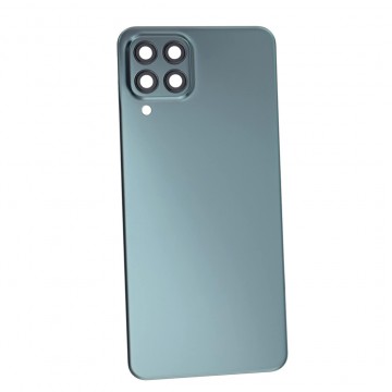 Vitre arrière pour Samsung Galaxy M53 5G Vert avec lentille caméra