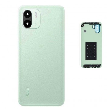 Vitre arrière pour Xiaomi Redmi A1 Redmi A2 Vert avec lentille caméra