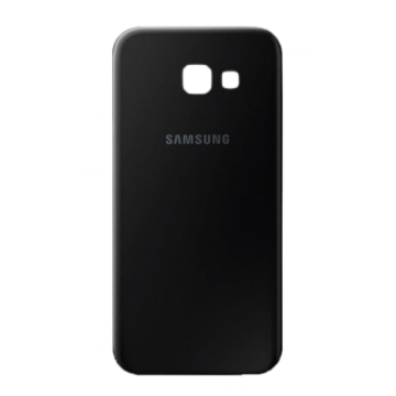 Vitre arrière de cache batterie pour Samsung A3 2016 (A310F) Noir +ADHÉSIF