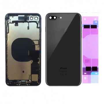 Châssis pour iphone 8 Plus Noir Complet