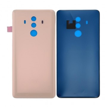 Vitre arrière (cache batterie) avec Adhésif pour Huawei Mate 10 Pro Rose + Logo