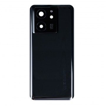 Vitre arrière pour Xiaomi 13T Pro Noir avec lentille caméra
